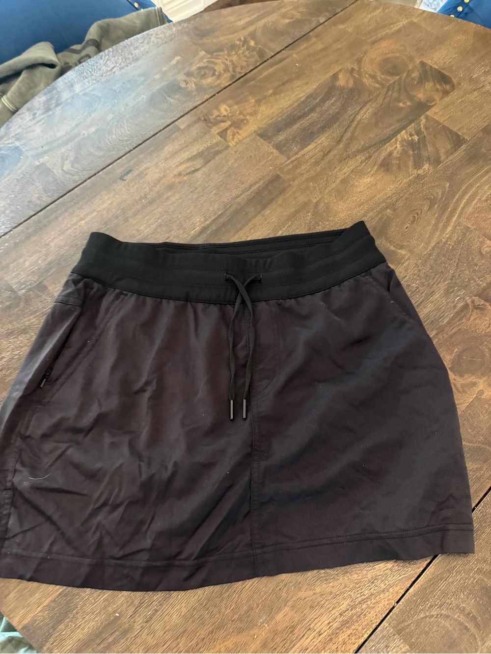 The North Face Black Drawstring Active Mini Skirt